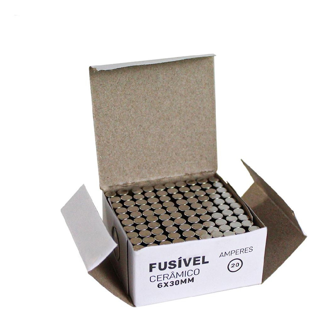 100pcs Fusível Vidro Cerâmico De Microondas 6x30 20a Pci Eletroparts em Oferta na Shopee