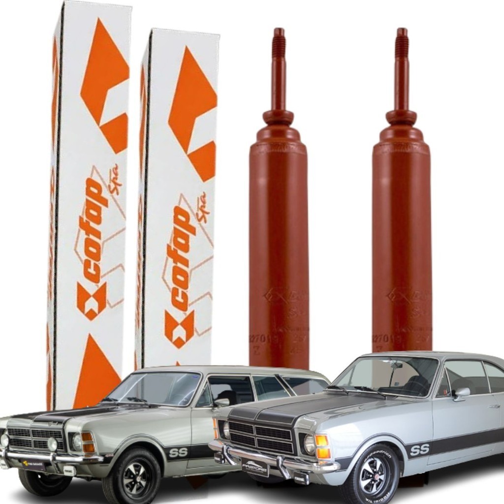 Par Amortecedor Dianteiro Opala 1968 68 1969 Original Cofap