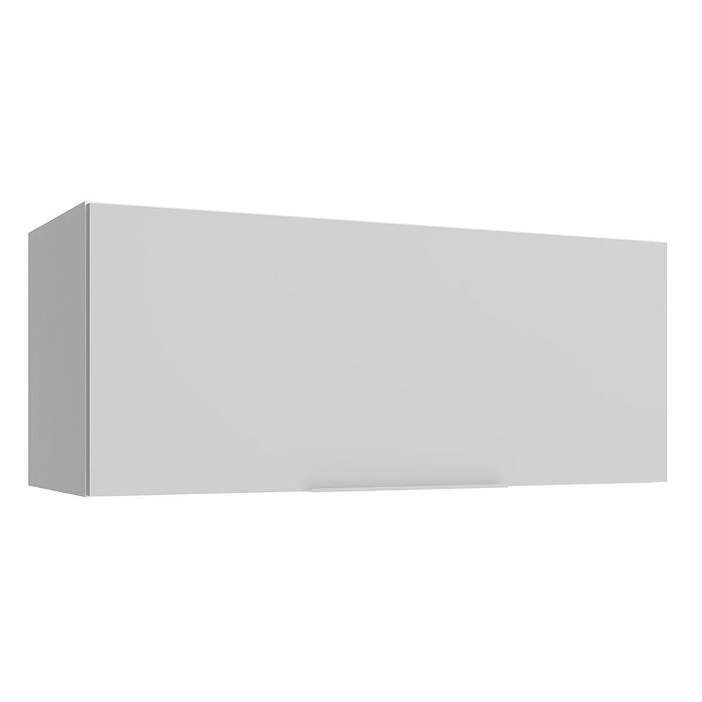 Armário Aéreo Madesa Stella 80 cm 1 Porta Basculante - Branco - Home & Living