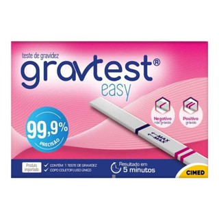TESTE DE GRAVIDEZ GRAV TEST EASY em Oferta na Shopee