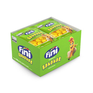 Bala Gelatina Bananas Fini Com 12 Unidades De 15g em Oferta na Shopee