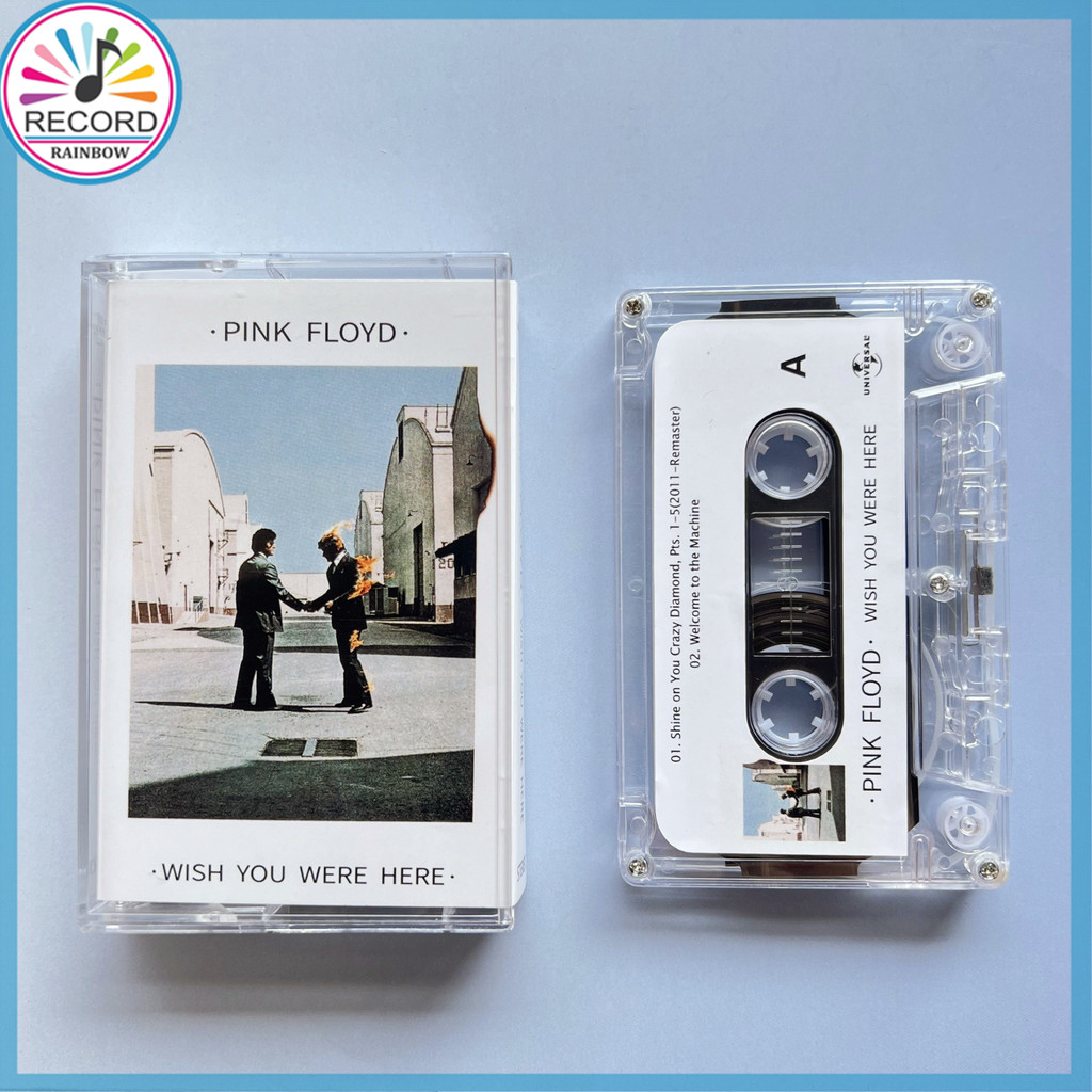 Pink Floyd Wish You Were Here Fita K7 Cassette Tape Brand New Original [Lacrado] Available Stock