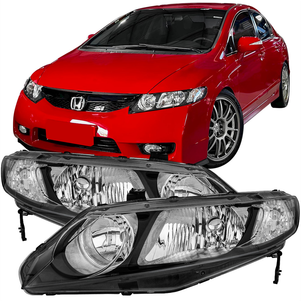 Par Farol Civic 2006 2007 2008 2009 2010 2011 Preto Foco Dup