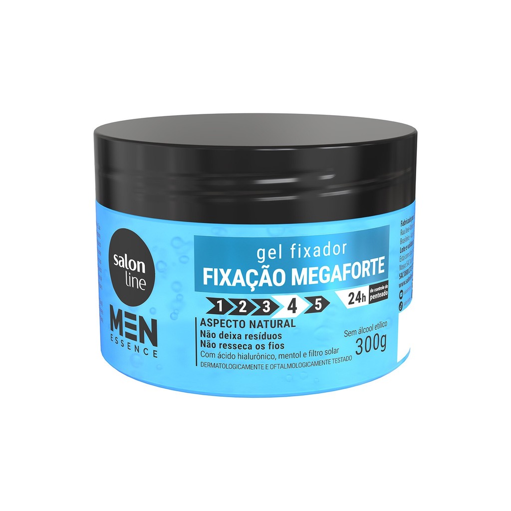 Gel Fixador Mega Forte Men Essence 300g