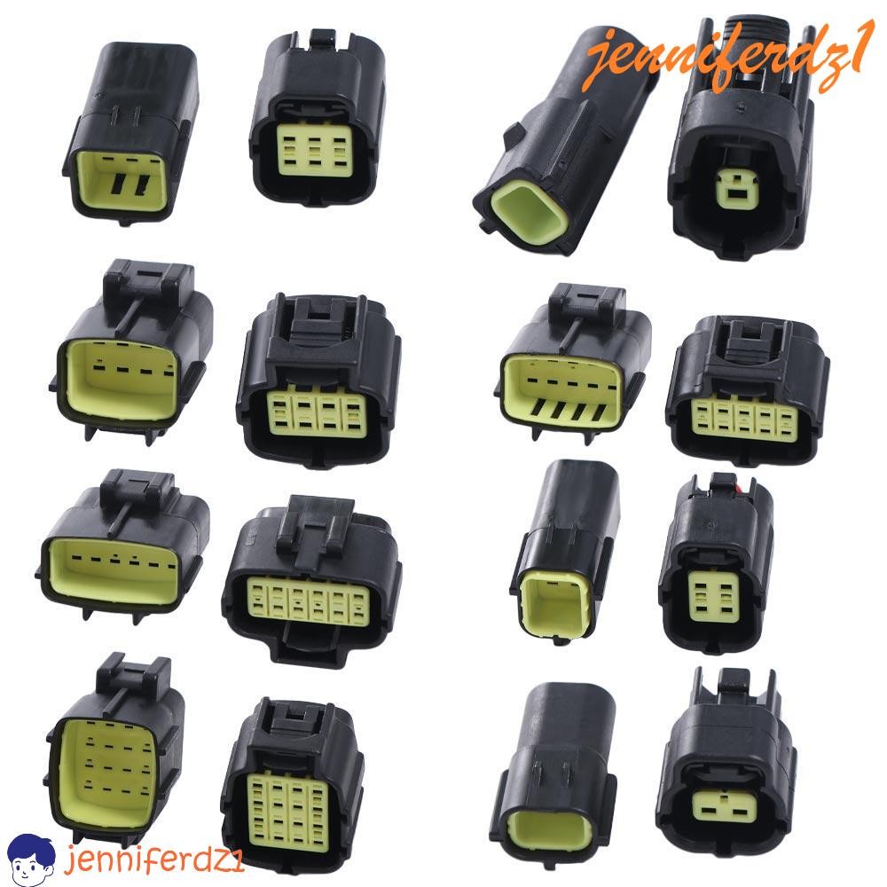 JENNIFERDZ1 Conector De Fio Para Carro 1/2/3/4/6/8/10/12/16 Pin Plug Kits Chicote De Caminhão Tomada Terminal De Cabo De