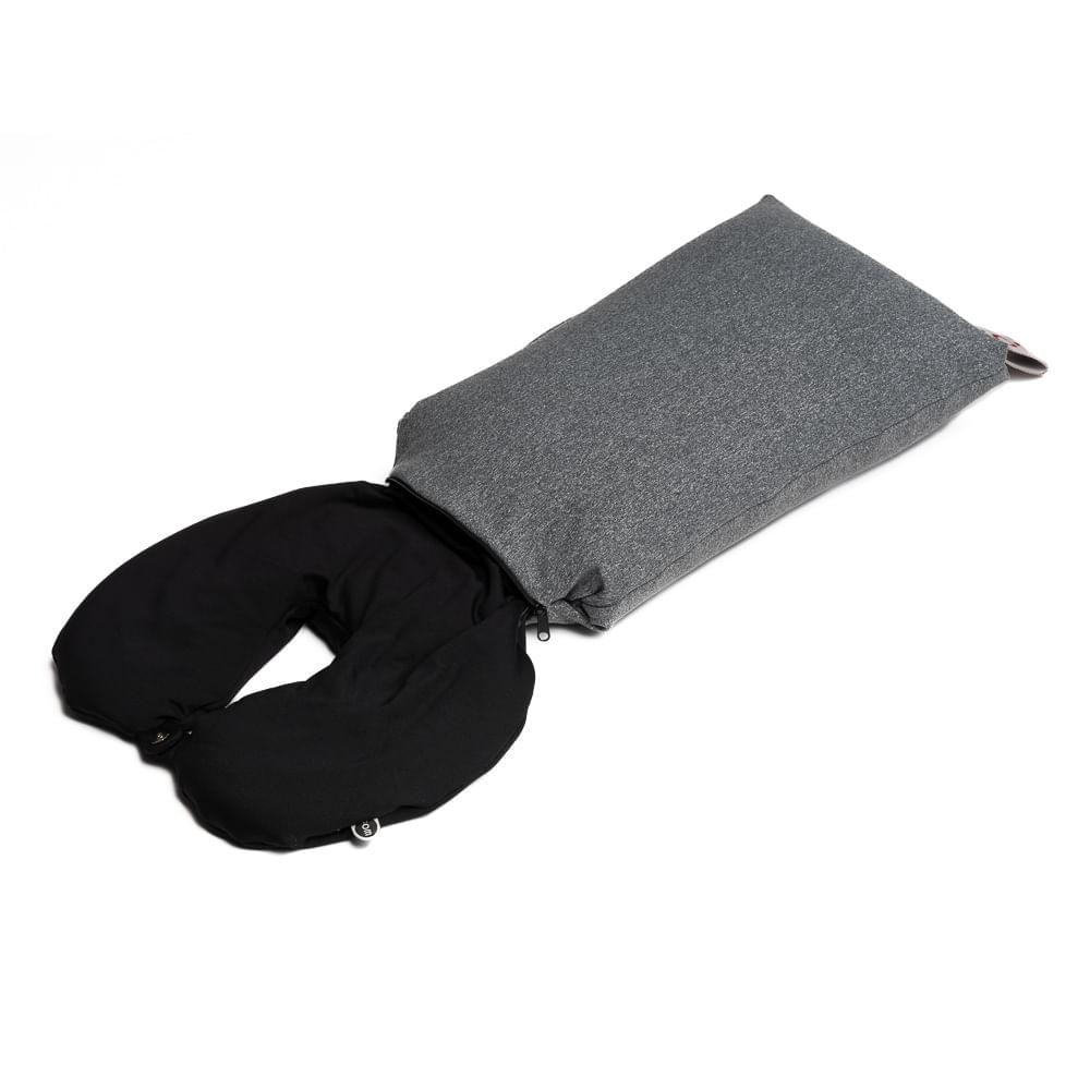 Almofada De Pescoço Duo Strip Mescla - Loja Fom em Oferta na Shopee