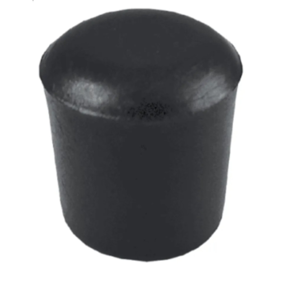PONTEIRA EXTERNA REDONDA PVC 1 POL. (25MM) - PRETO