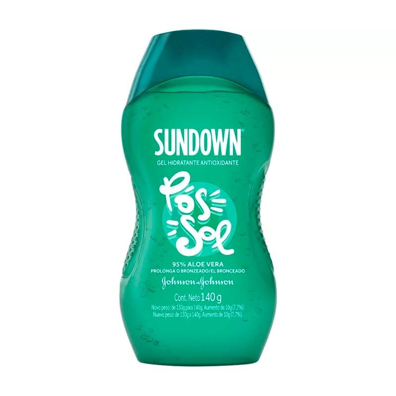 Gel Hidratante Pós Sol Sundown 95% Aloe Vera 140g em Oferta na Shopee