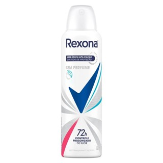 Desodorante Antitranspirante Aerosol Rexona Sem Perfume 72h 150ml em Oferta na Shopee