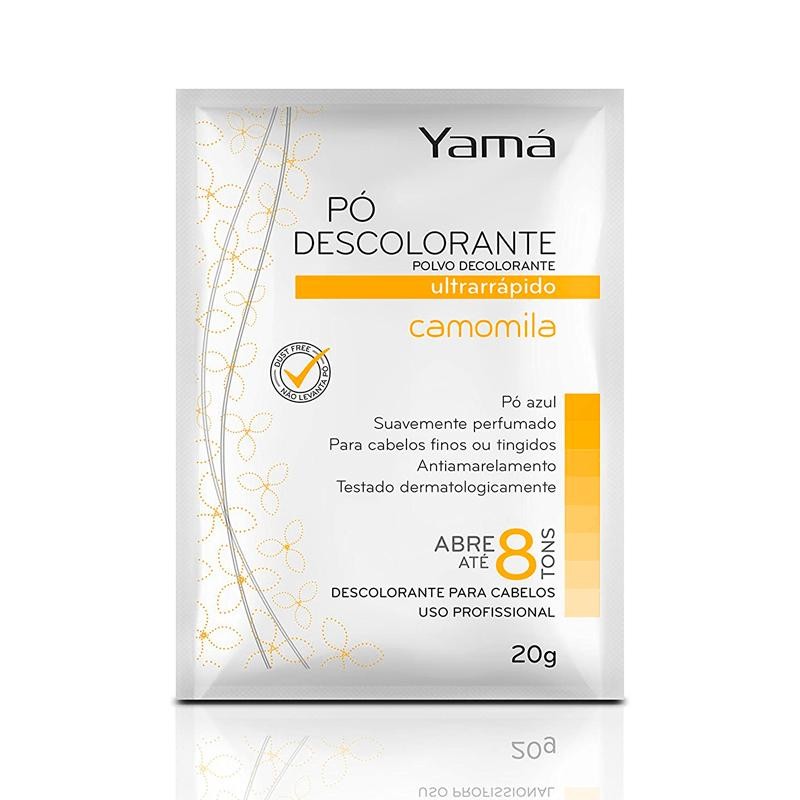 Pó Descolorante Ultrarrápido Yamá Camomila 20g em Oferta na Shopee