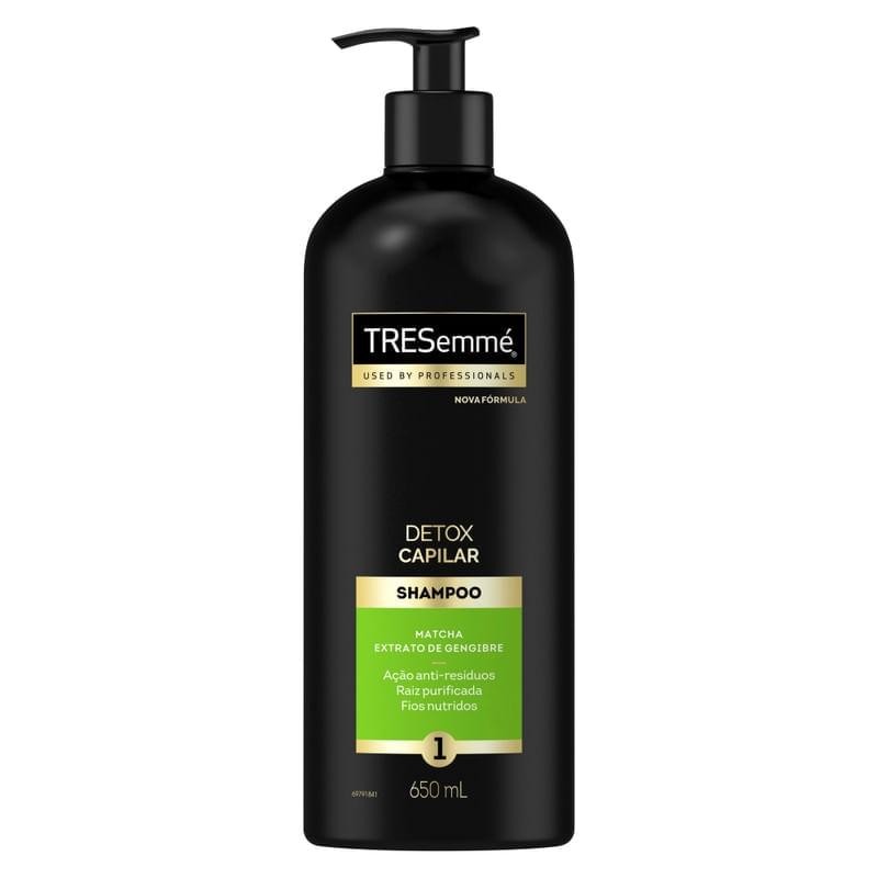 Shampoo Tresemmé Detox Capilar 650ml em Oferta na Shopee