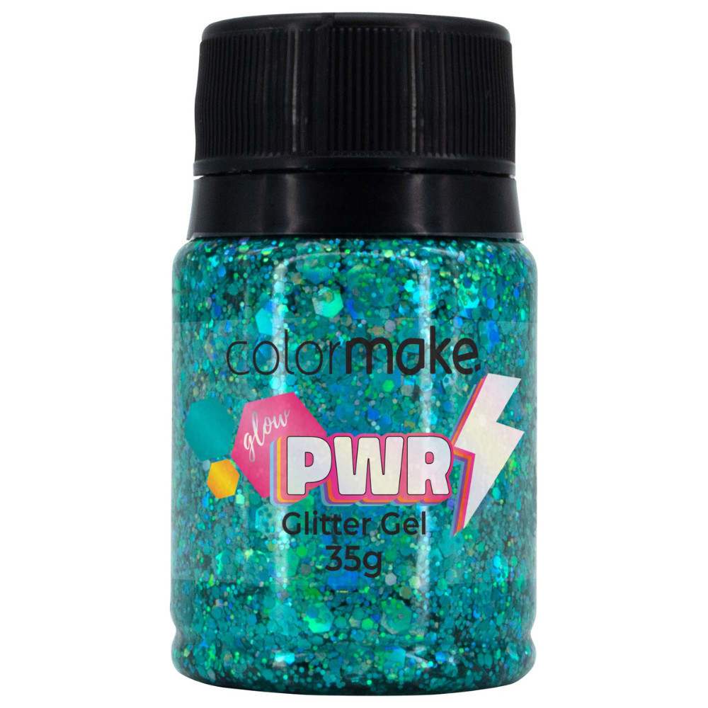 Glitter Gel 35g Glow Power Colormake Carnaval LANÇAMENTO - ENVIO IMEDIATO  MAQUIAGEM ARTISTICA FESTA  BRILHO