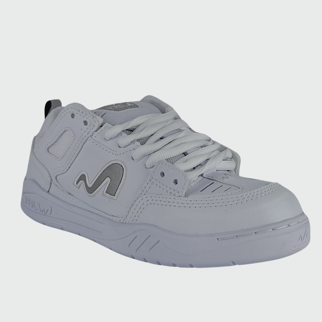 Tênis Tesla Nine All White Original em Oferta na Shopee