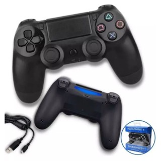 Controle sem fio Bluetooth Compatível P4 com cabo de carregamento em Oferta na Shopee