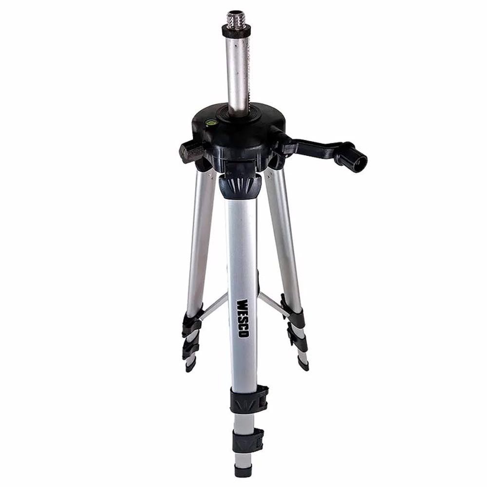 Tripé para Nível a Laser 1,2m com Rosca 5/8 Alumínio WS9972 WESCO em Oferta na Shopee