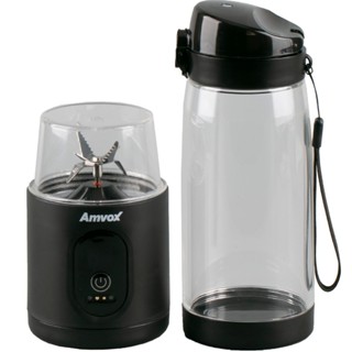 Liquidificador Portátil Amvox 220W ALQ 0108 Carregamento Magnético IPX7 Black BIVOLT em Oferta na Shopee