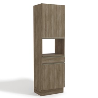 Torre Quente Maxxi 4 Portas 1 Gaveta Nogal - Kappesberg em Oferta na Shopee
