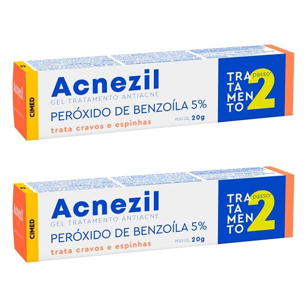 KIT C/ 2 UN Acnezil Gel 20g - Beauty