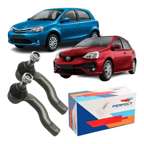 Par Terminal Direção Perfect Toyota Etios 1.5 16v 2014 2020 em Oferta na Shopee