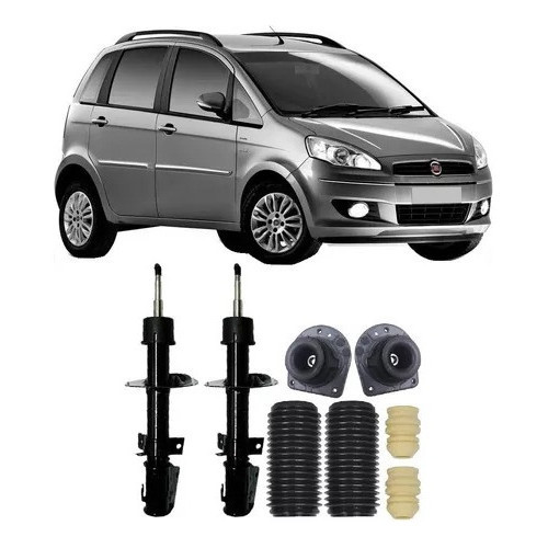 Par Amortecedor Batente Coxim Coifa Dianteiro Fiat Idea em Oferta na Shopee