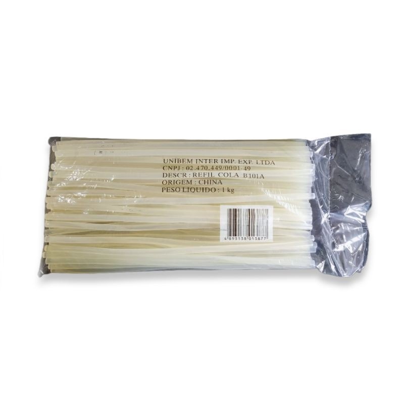 Bastão de cola Unibem B101A Fina e A101 grossa- 10 tubos