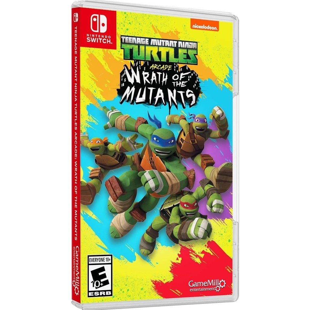 Teenage Mutant Ninja Turtles Arcade Wrath of the Mutants Switch Midia Fisica em Oferta na Shopee