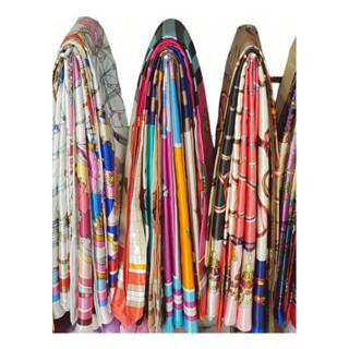 12 Pc Lenços Cetim Seda Elegante Primavera Grande 90x90 ideal para revende em Oferta na Shopee