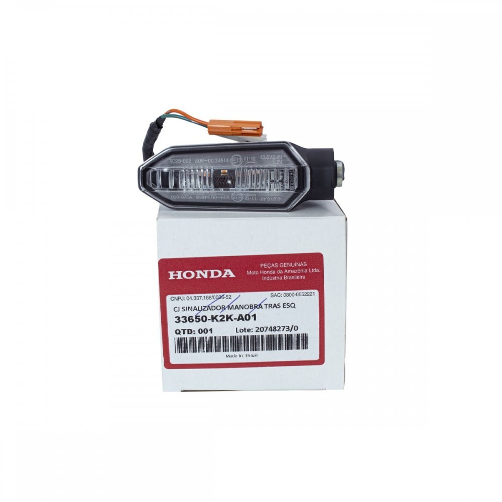 Pisca Traseiro Esquerdo CB300F Twister / XRE300 Sahara / XR300L Tornado