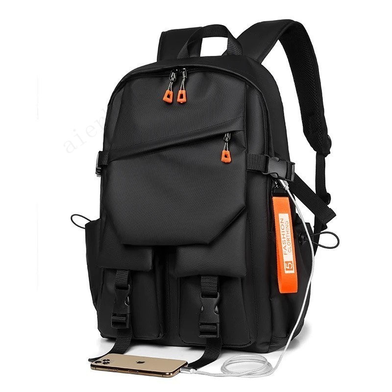 Mochila Masculina de Luxo Mochila de Alta Qualidade 15.6 Laptop Mochila de Viagem Impermeável …