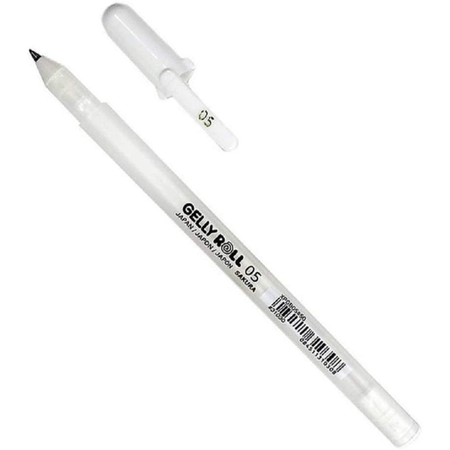 Caneta Gel Branca Gelly Roll 05 Sakura