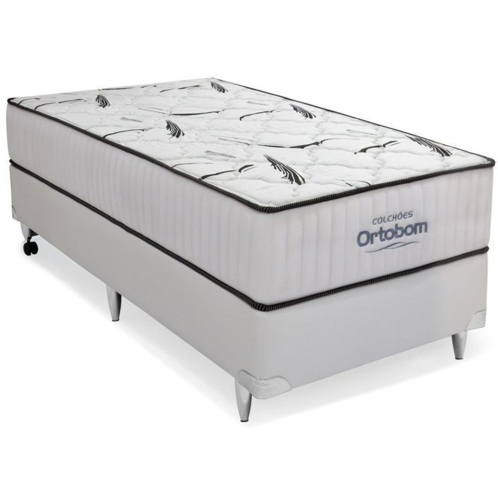 Cama Box Solteiro Espuma D33 Highfoam Ortobom 64x88x188cm Ortobom em Oferta na Shopee