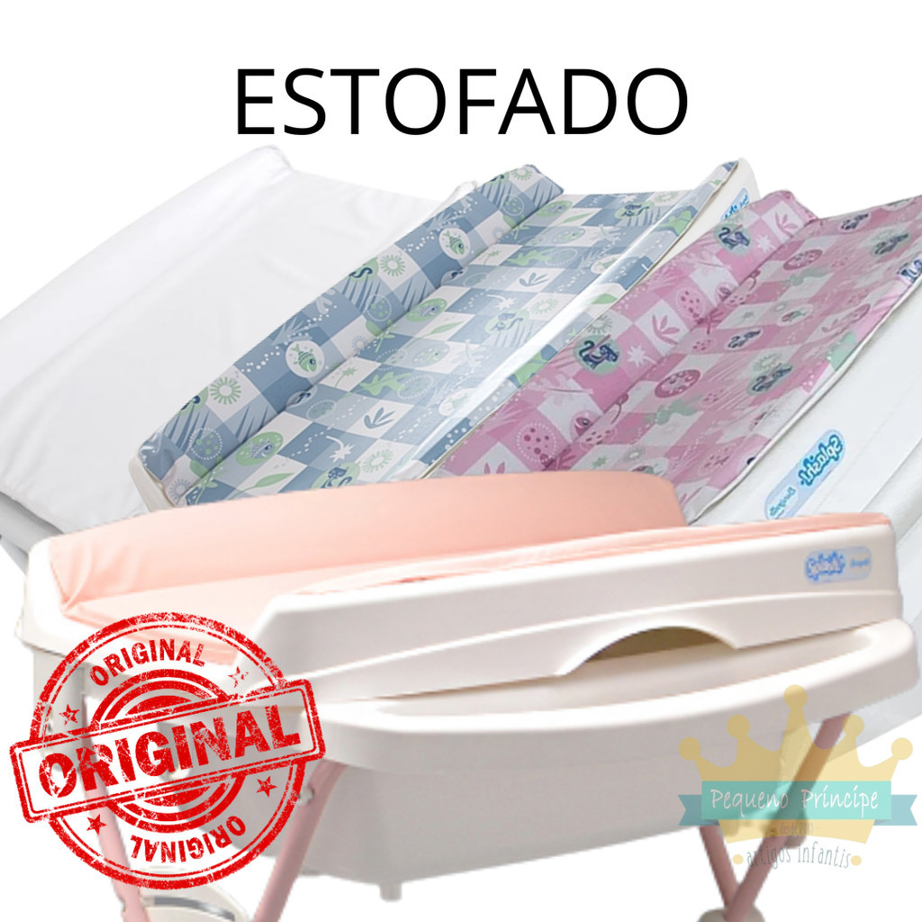 REPOSIÇÃO: Estofado Completo do Trocador Banheira Burigotto Splash 3043 (5 furos)