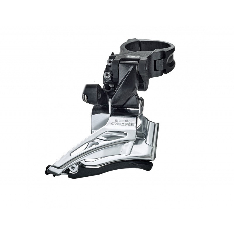 CÂMBIO DIANTEIRO SHIMANO DEORE FD-M6025-H DOWN SWING DUAL PULL 2X10V - ABRAÇADEIRA ALTA