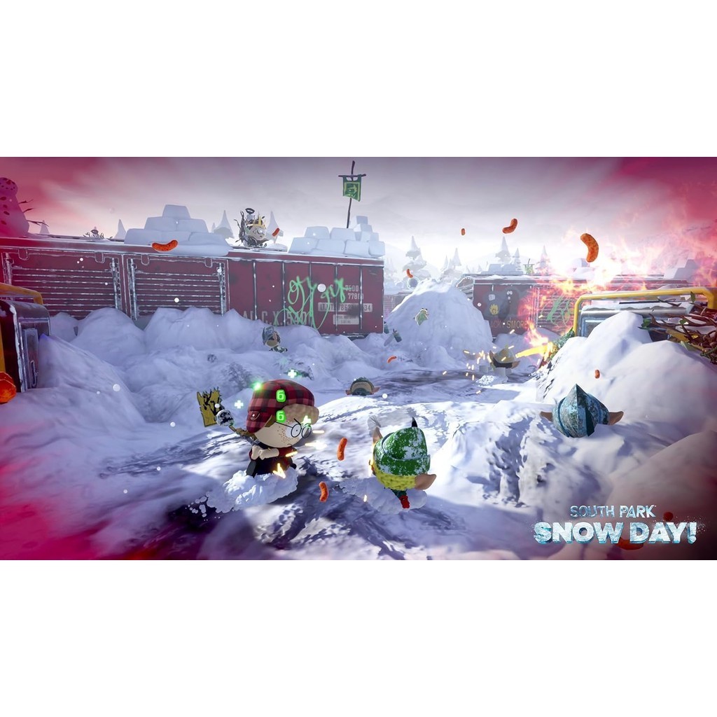 South Park Snow Day Switch Midia Fisica - detalhe