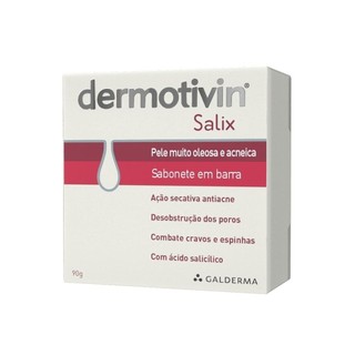 Sabonete em Barra Dermotivin Salix 90g em Oferta na Shopee