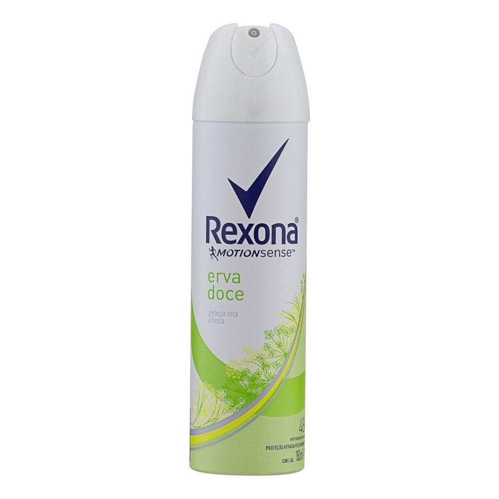 Desodorante Aerosol Rexona Erva Doce 150ml - Beauty