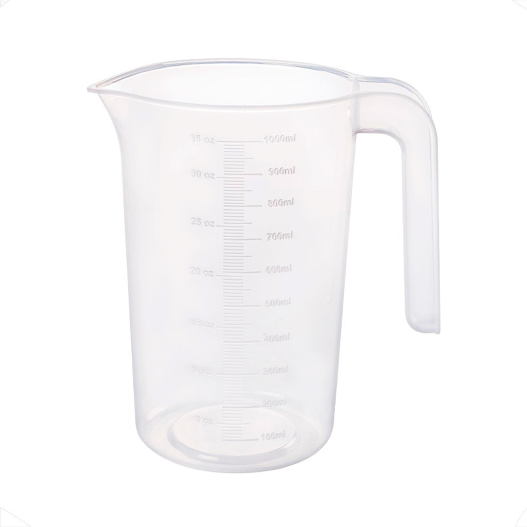 Jarra Medidora Dosadora Graduada 1L Transparente em Oferta na Shopee