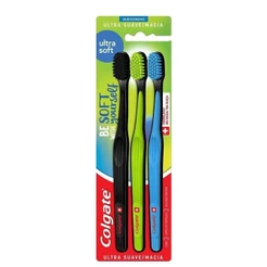 Escova Dental Colgate Ultra Soft 3 Unidades