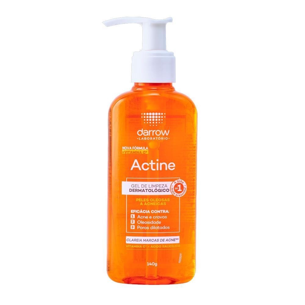 ACTINE GEL DE LIMPEZA + VITAMINA C COM 140G