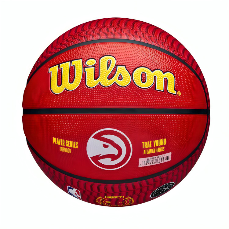 Detalhes do Bola Basquete NBA Player Icon Outdoor Trae Young 7 Wilson