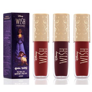 Batom e Plush 2x1 Bruna Tavares BT Coleção Disney Wish Magic em Oferta na Shopee