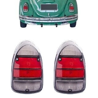 Par Lente Lanterna Traseira Fusca 1300L 1500 1970 1971 1972 1973 1974 1975 1976 1977 1978 1979 Fumê em Oferta na Shopee