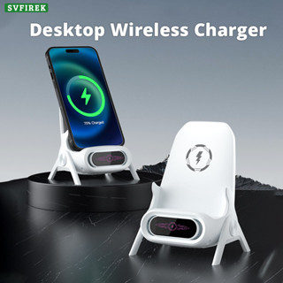 Estação Doca De Carregamento Rápido Sem Fio Universal Tablet Suporte Para Celular 15W Qi Carregador De Telefone em Oferta na Shopee