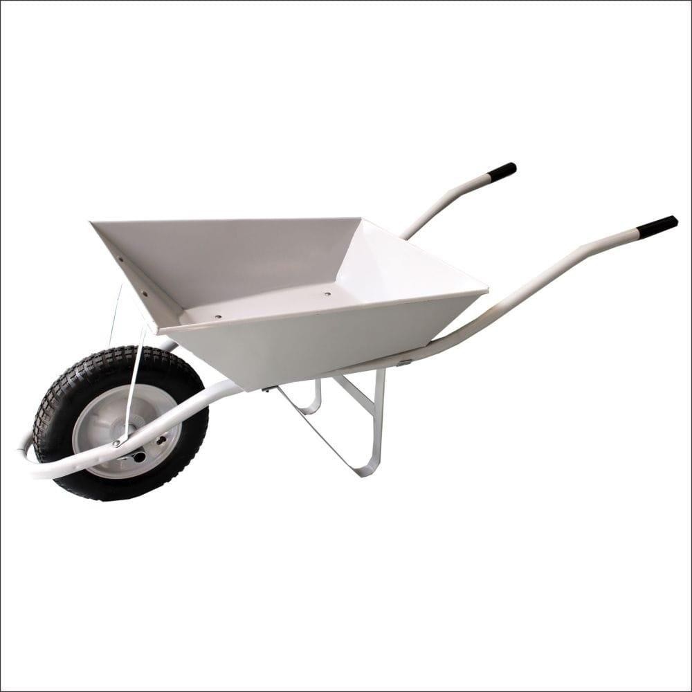 Carrinho de Mão Esfera Extra Forte 45L Chapa 22 Pneu Câmara 3,25x8 Cinza - Home & Living