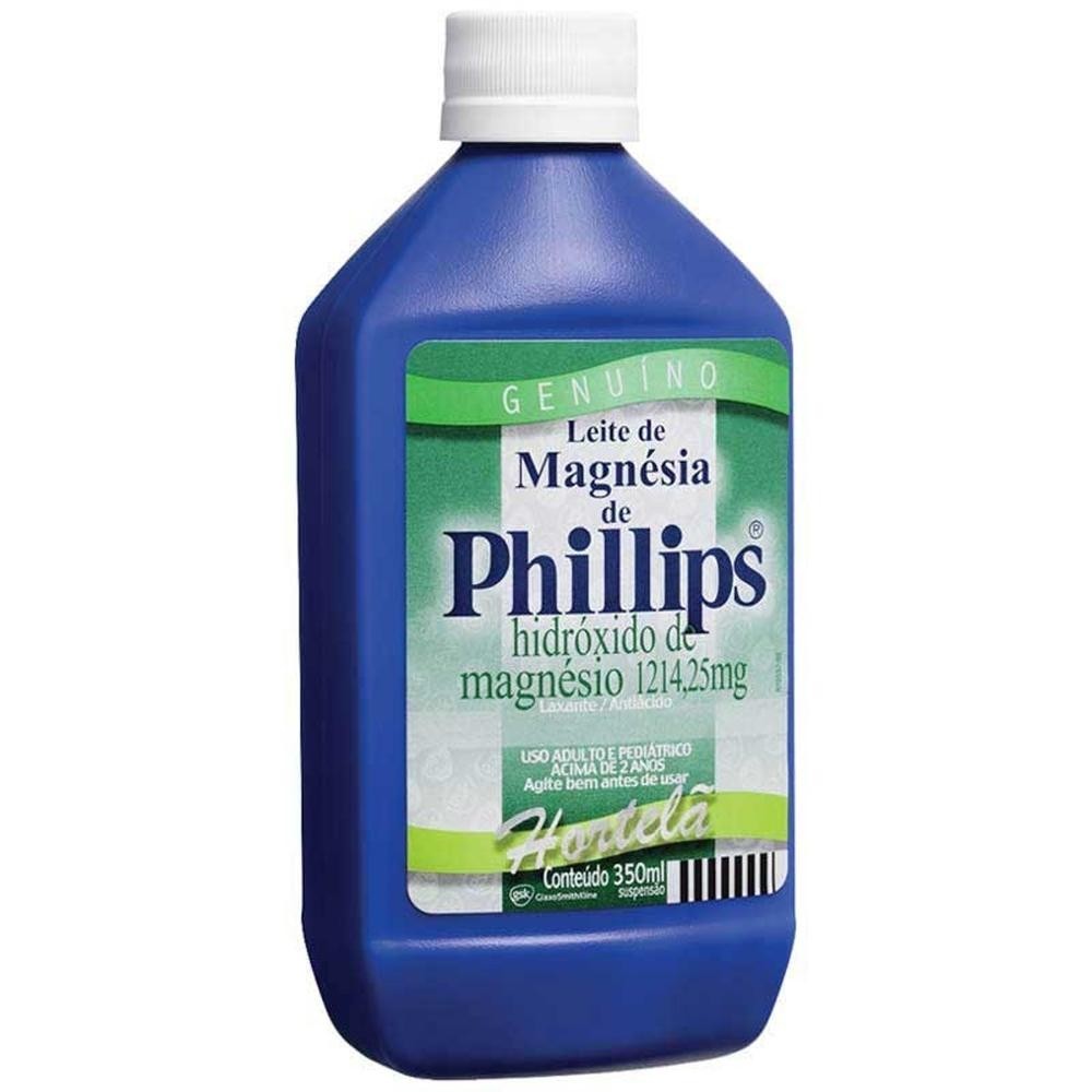 Leite de Magnesia Phillips Hortela 350ml - Health