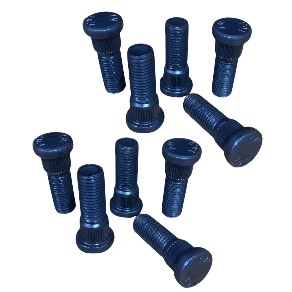 Jogo 10 Parafusos Prisioneiros de Roda Dianteira GM A C D20 Silverado S10 Blazer Opala 81/ Diplomata Chevrolet Rosca M12x1,5mm x 41mm Curto Original em Oferta na Shopee