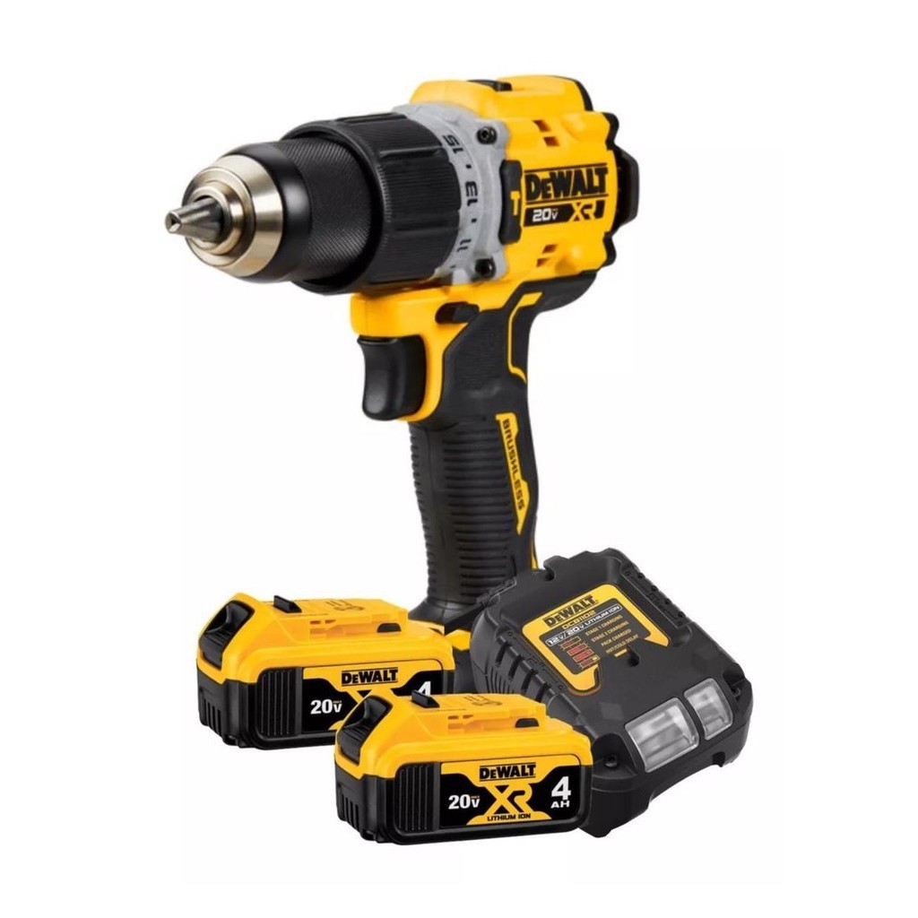 Parafusadeira furadeira De Impacto 20v Dcd805 DEWALT + 2 Baterias 4ah + Carregador Bivolt - Home & Living
