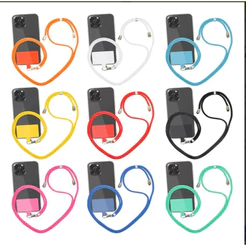 Kit 10 unidades Cordão Para Smartphone Alça De Pescoço E Pulso