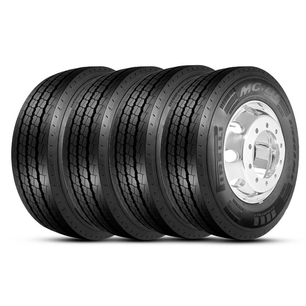 Kit 4 Pneu Pirelli 215/75r17.5 126/124m 16pr Mc01 Liso em Oferta na Shopee