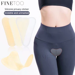 FINETOO Silicone Privacidade Adesivo Reutilizável Almofadas De Protetor Spf Tanga Sandálias Para Mulher Caso Maiô Sílica